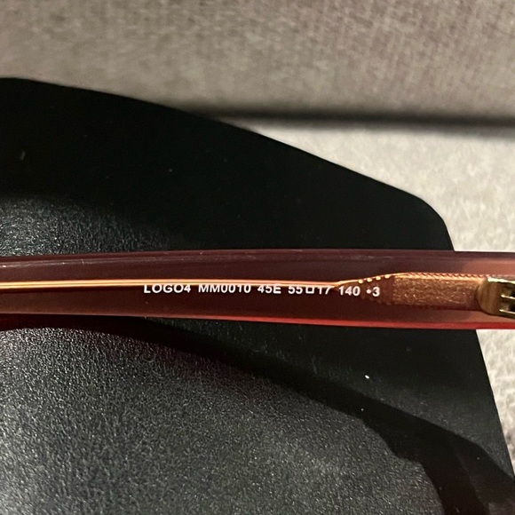 NEW MaxMara Women's Brown 55mm Sunglasses - Picture 10 of 12